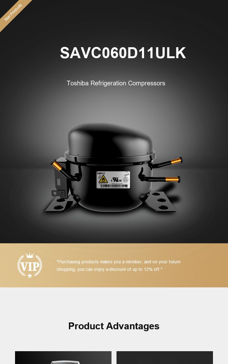 Toshiba Compressor SAVC060D11ULK, technical parameters pdf, structure diagram